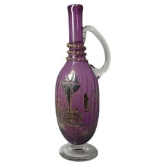 Theodore Rossler Purple Glass Wine Decanter