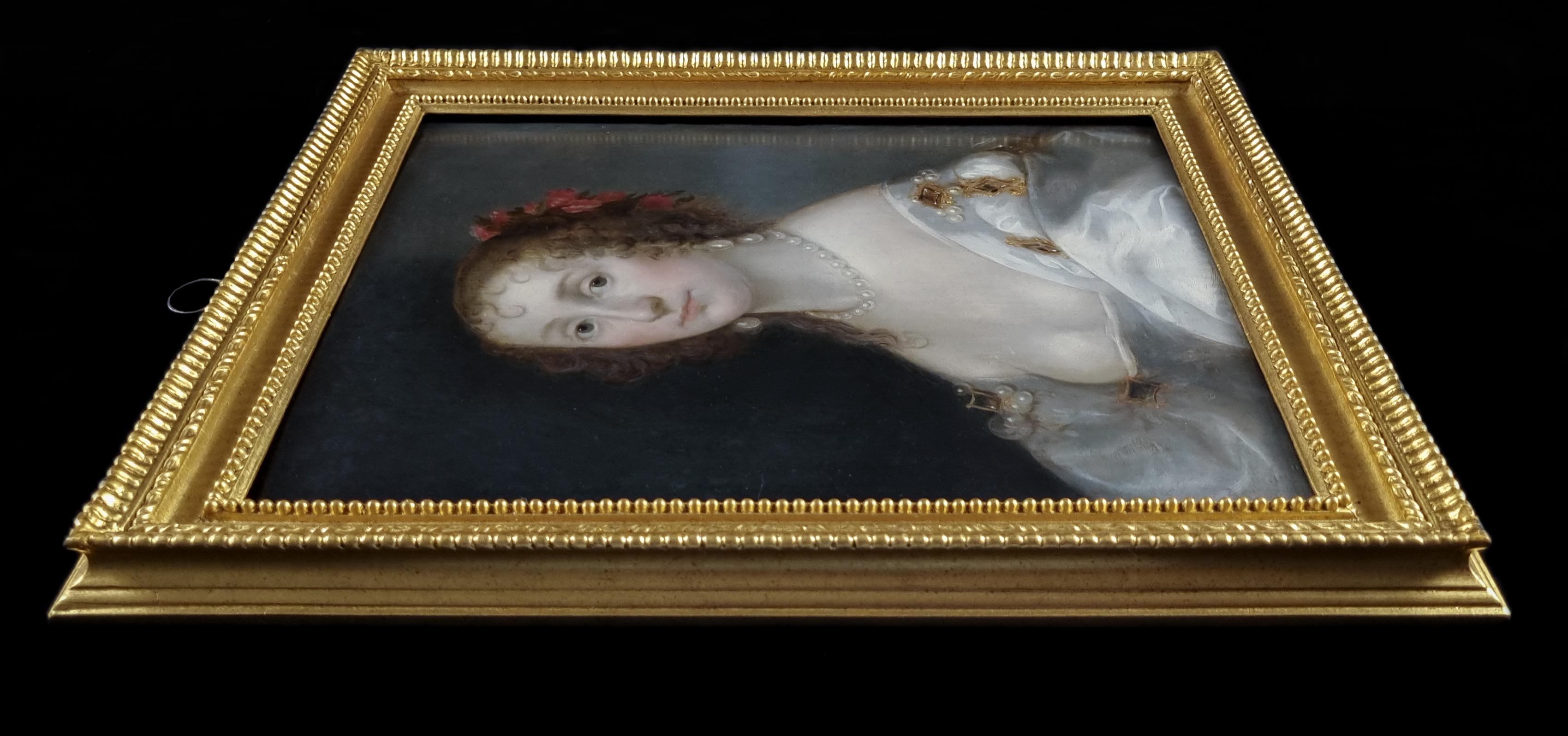 Porträt einer Lady Diana Cecil, Gräfin von Elgin, um 1638, Manor House Provenienz, Porträt einer Dame im Angebot 8
