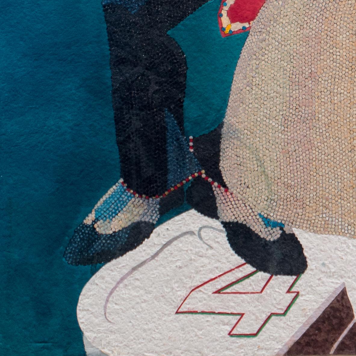 'Fancy Dancer and the Sunset Queen', Santa Barbara, UCSB, Apache, Laguna, LACMA For Sale 6