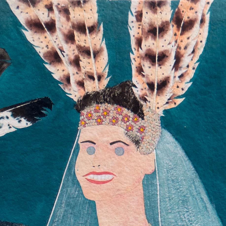 'Fancy Dancer and the Sunset Queen', Santa Barbara, UCSB, Apache, Laguna, LACMA For Sale 8