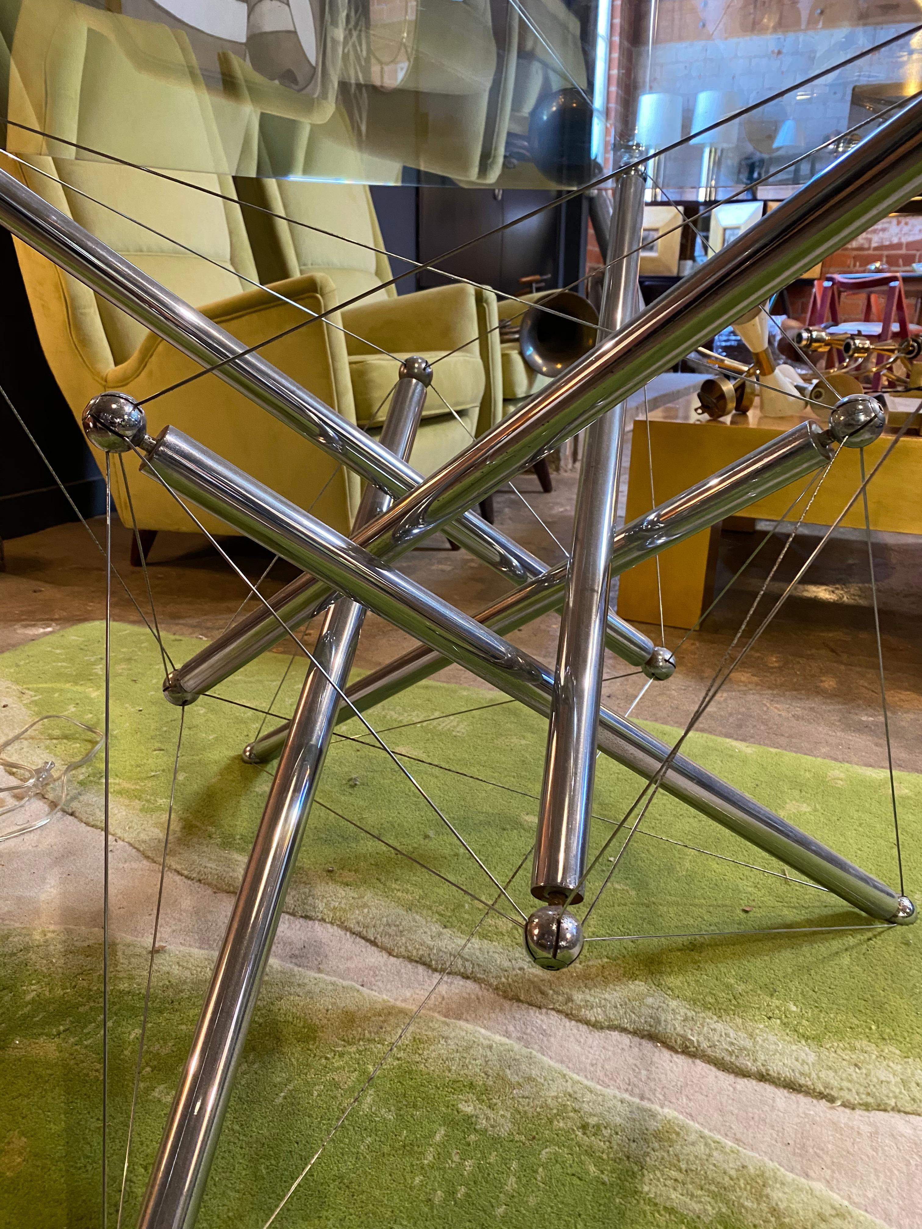 Italian Theodore Waddell 714 Dining Table Cassina, Italy, 1973
