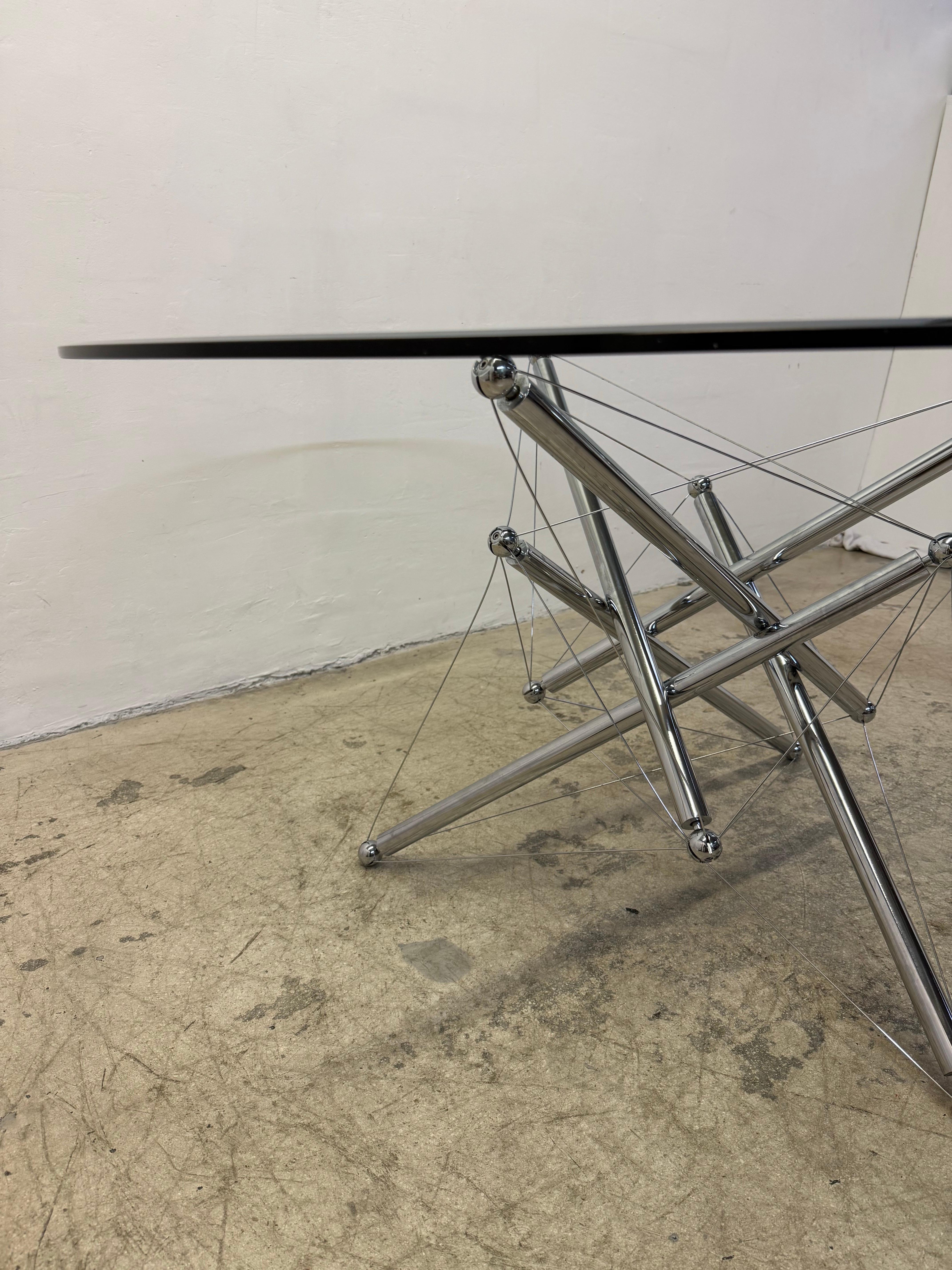 Theodore Waddell 714 Tensegrity Dining Table for Cassina For Sale 6