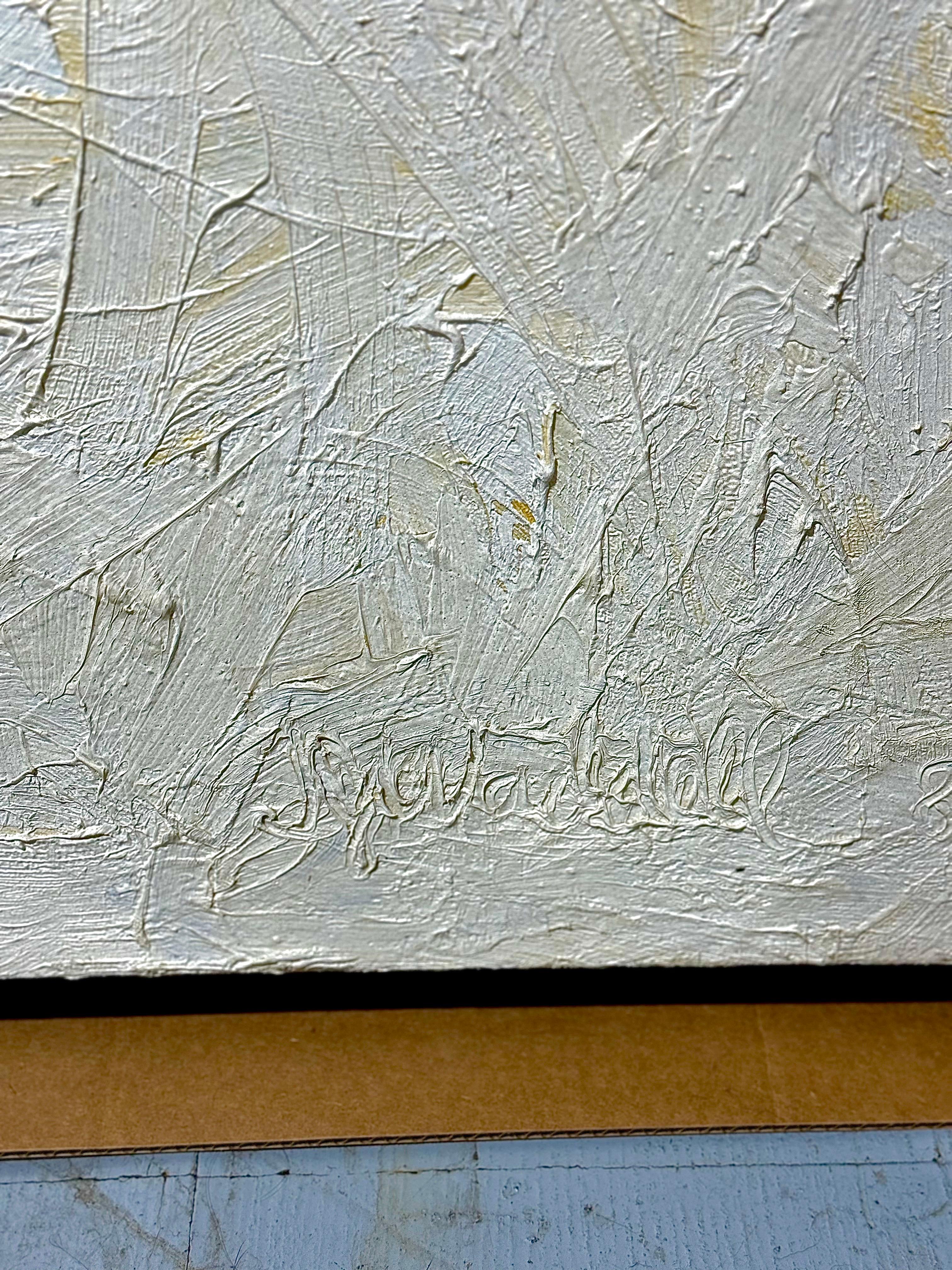 I dipinti di Waddell sono una combinazione di segni grezzi, pittura spessa, tratti eleganti e trasparenti e, in alcune occasioni, una linea lenta e dura graffiata sulla tela. È possibile percepire il movimento della pittura in tutti i dipinti, ma i