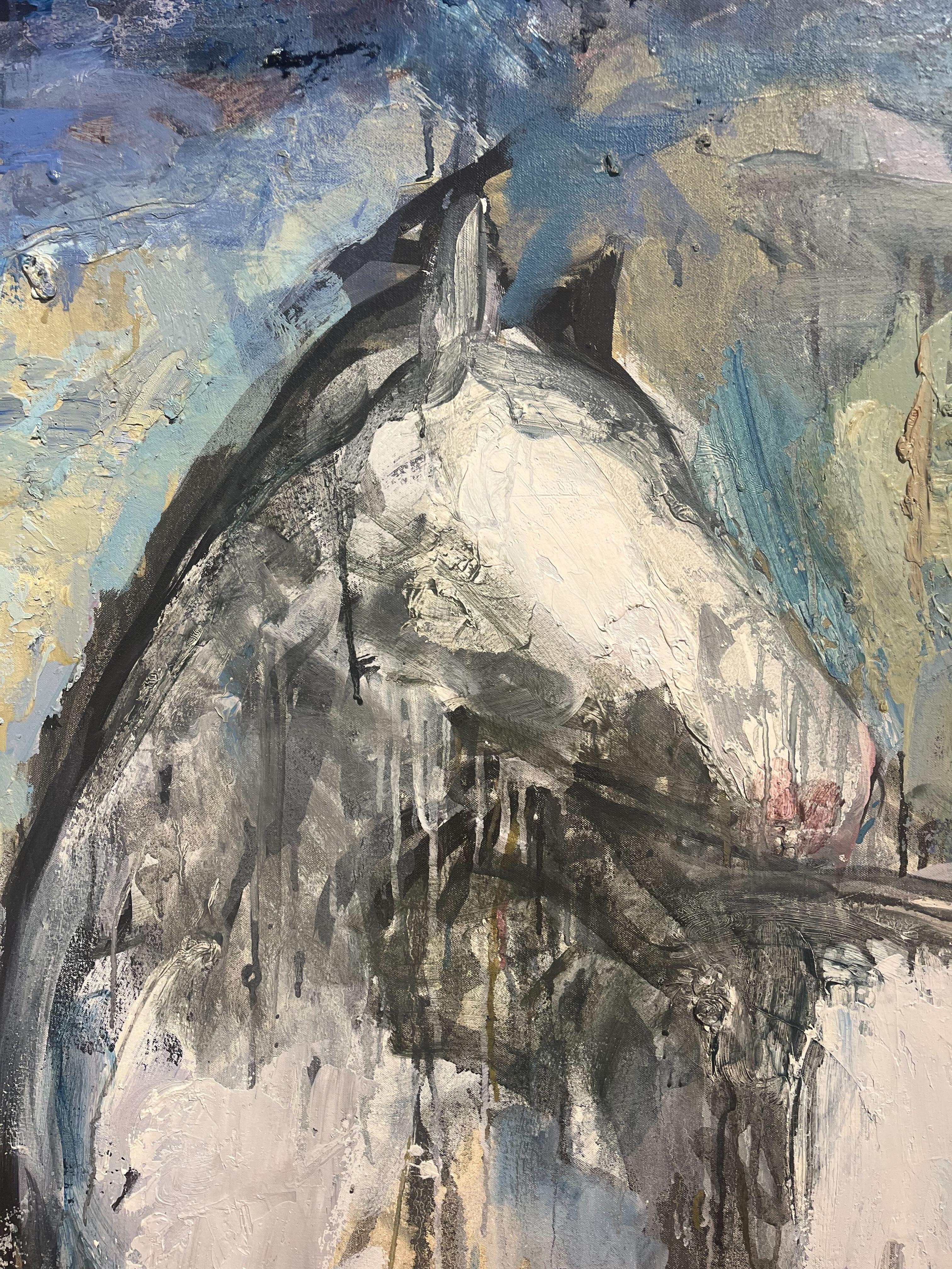Cavalli Ennis #5 - Painting Contemporaneo di Theodore Waddell