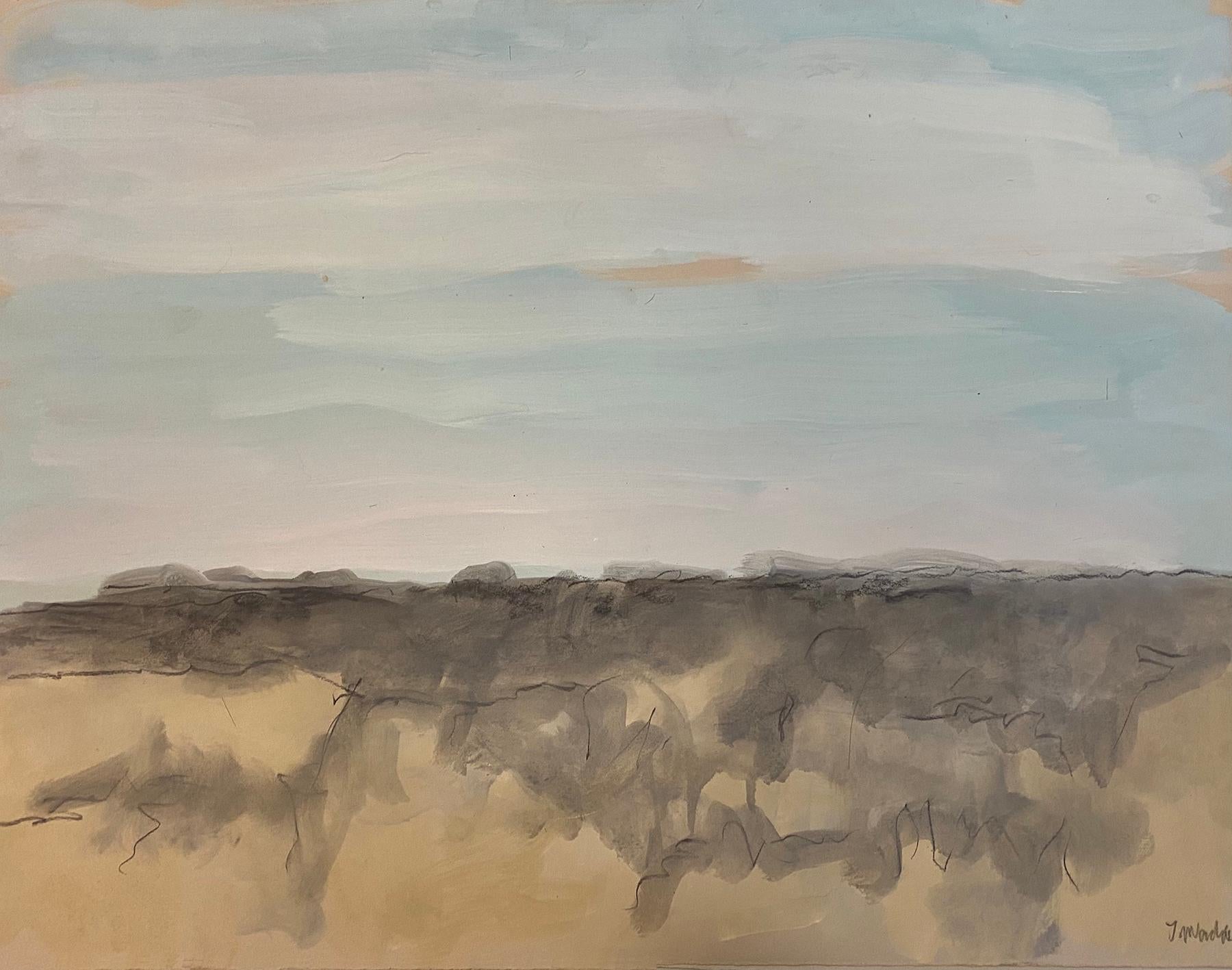 Theodore Waddell Landscape Painting - High Plains Horizon