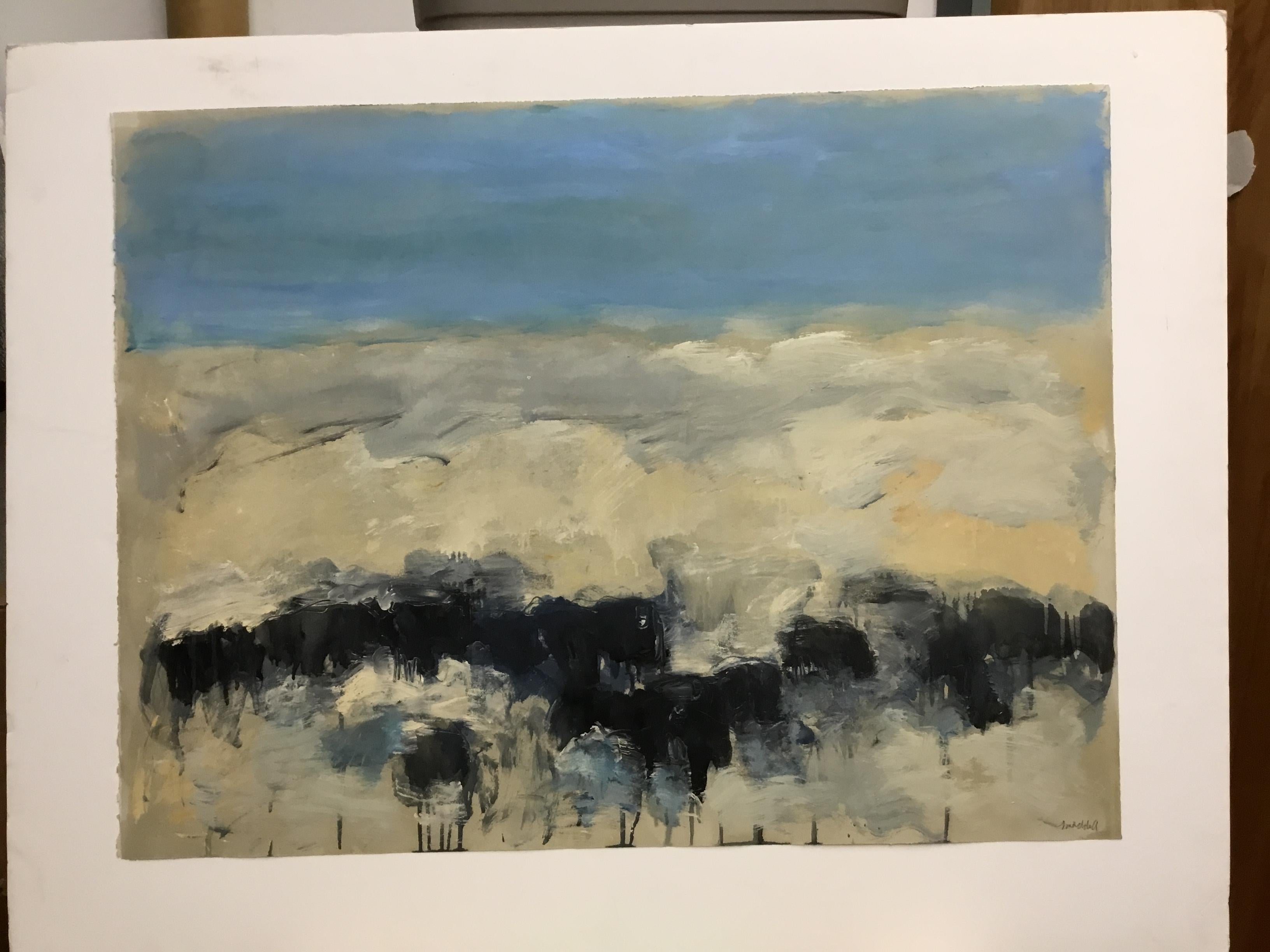 Lima Angus Dr. #10 - Painting by Theodore Waddell