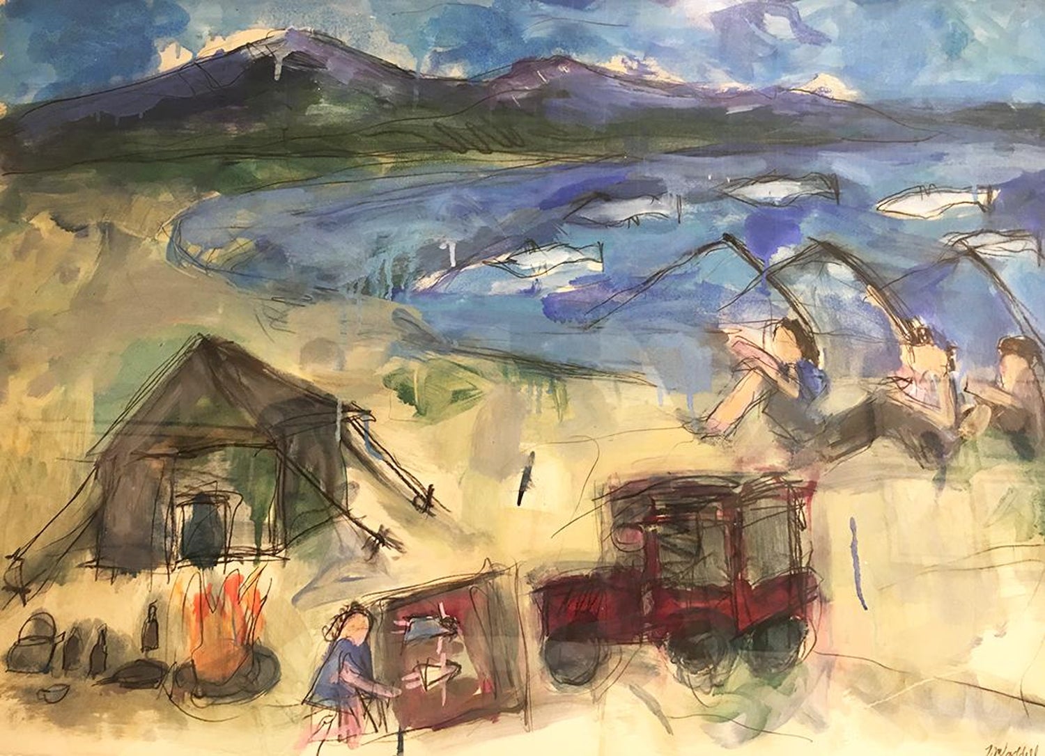 Theodore Waddell Memories Of Childhood 3 For Sale At 1stdibs