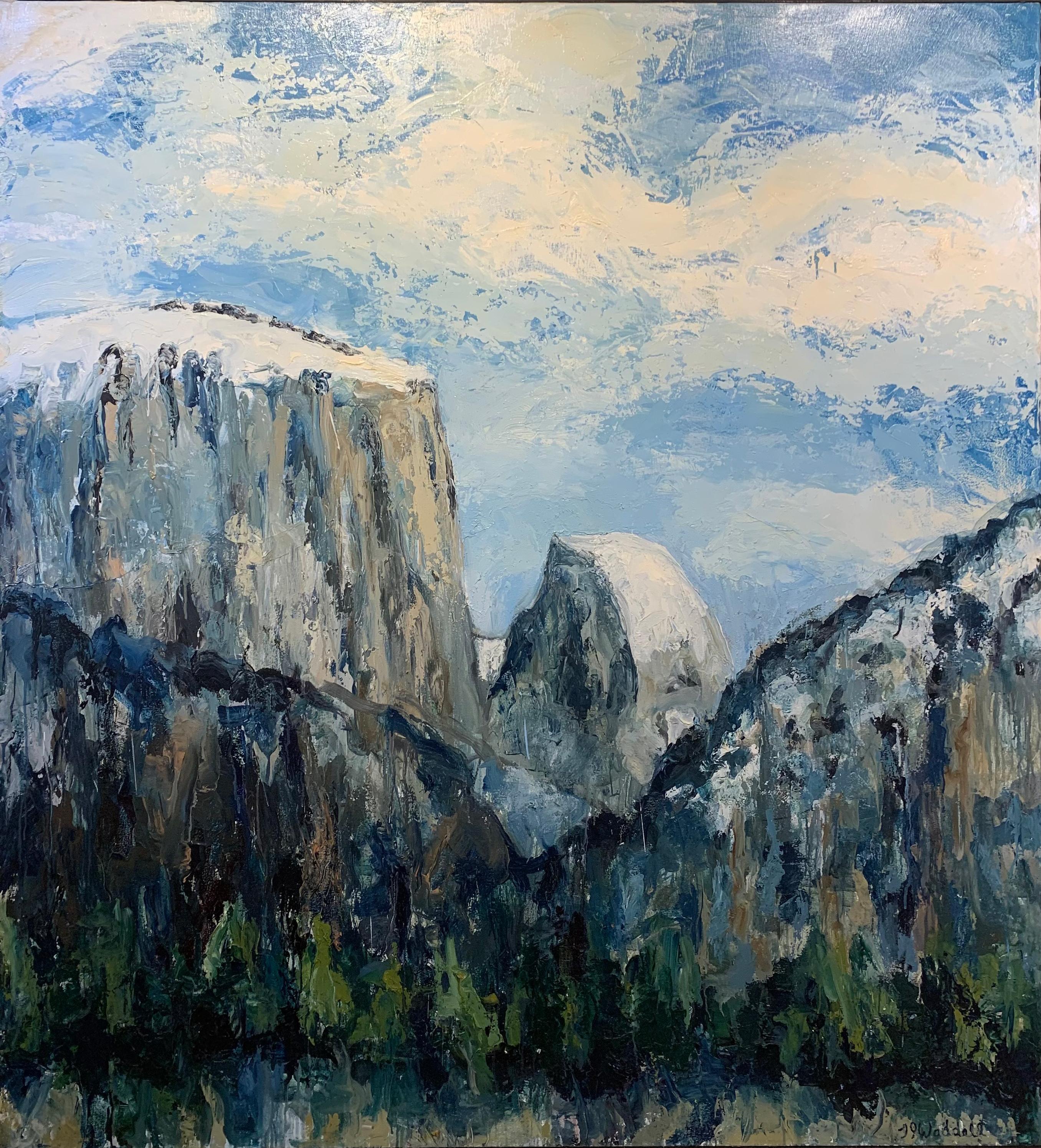 Theodore Waddell Landscape Painting - Yosemite #14