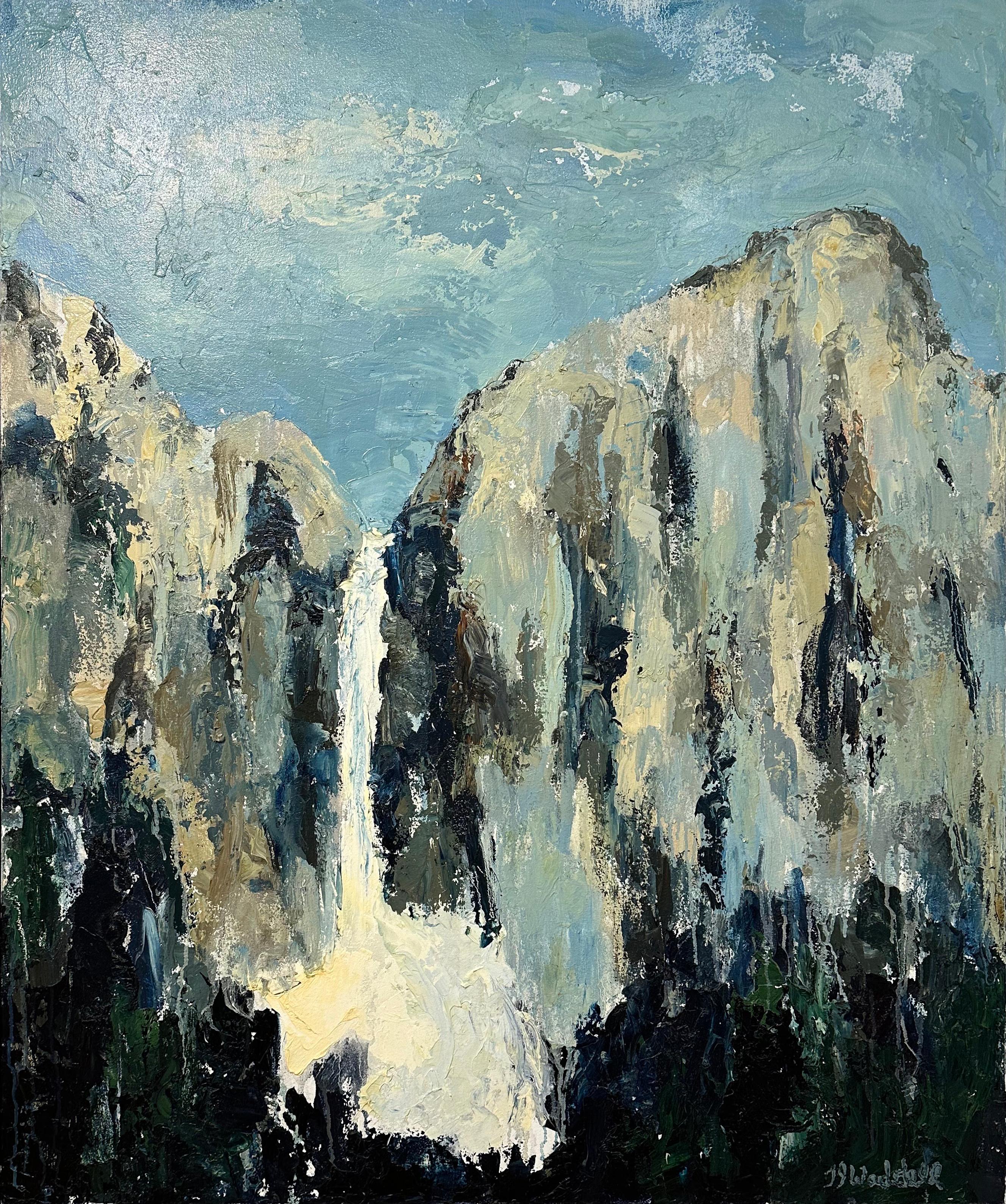 Theodore Waddell Landscape Painting - Yosemite Falls