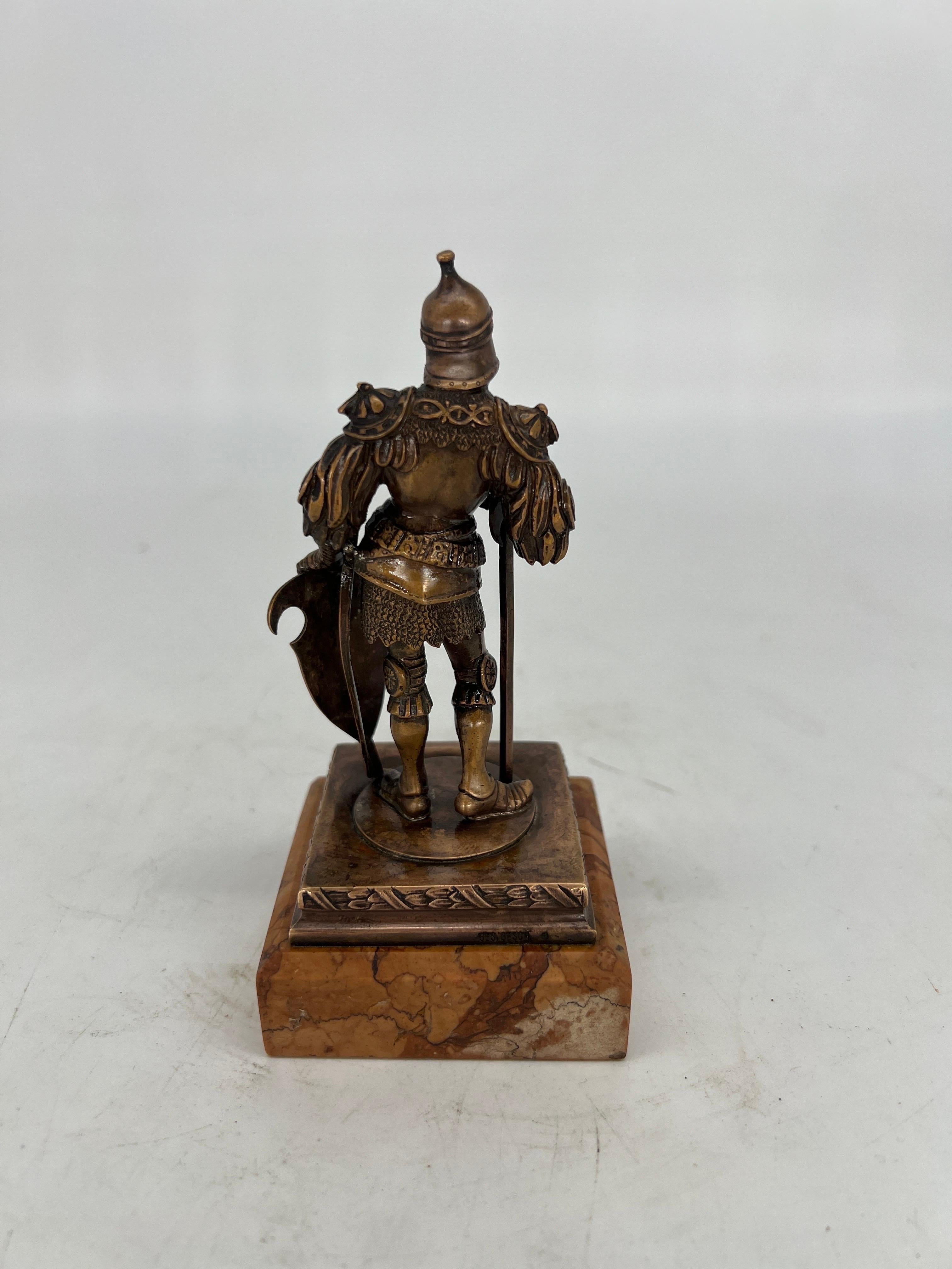 Theodoric the Great Grand Tour Bronze, After Peter Vischer the Elder (1460-1529) For Sale 1
