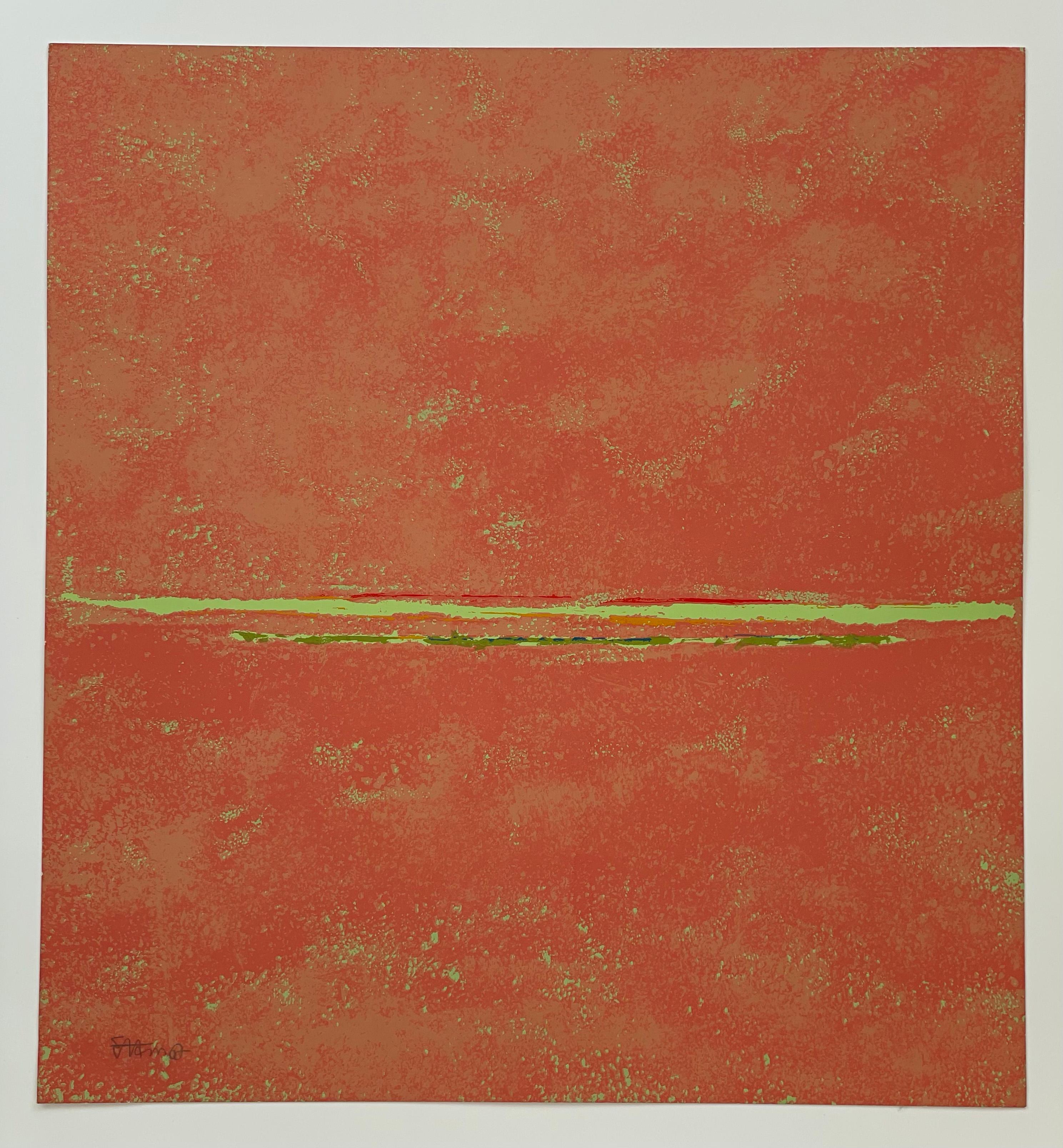 Theodoros Stamos Abstract Print - Infinity Field - Olympia I