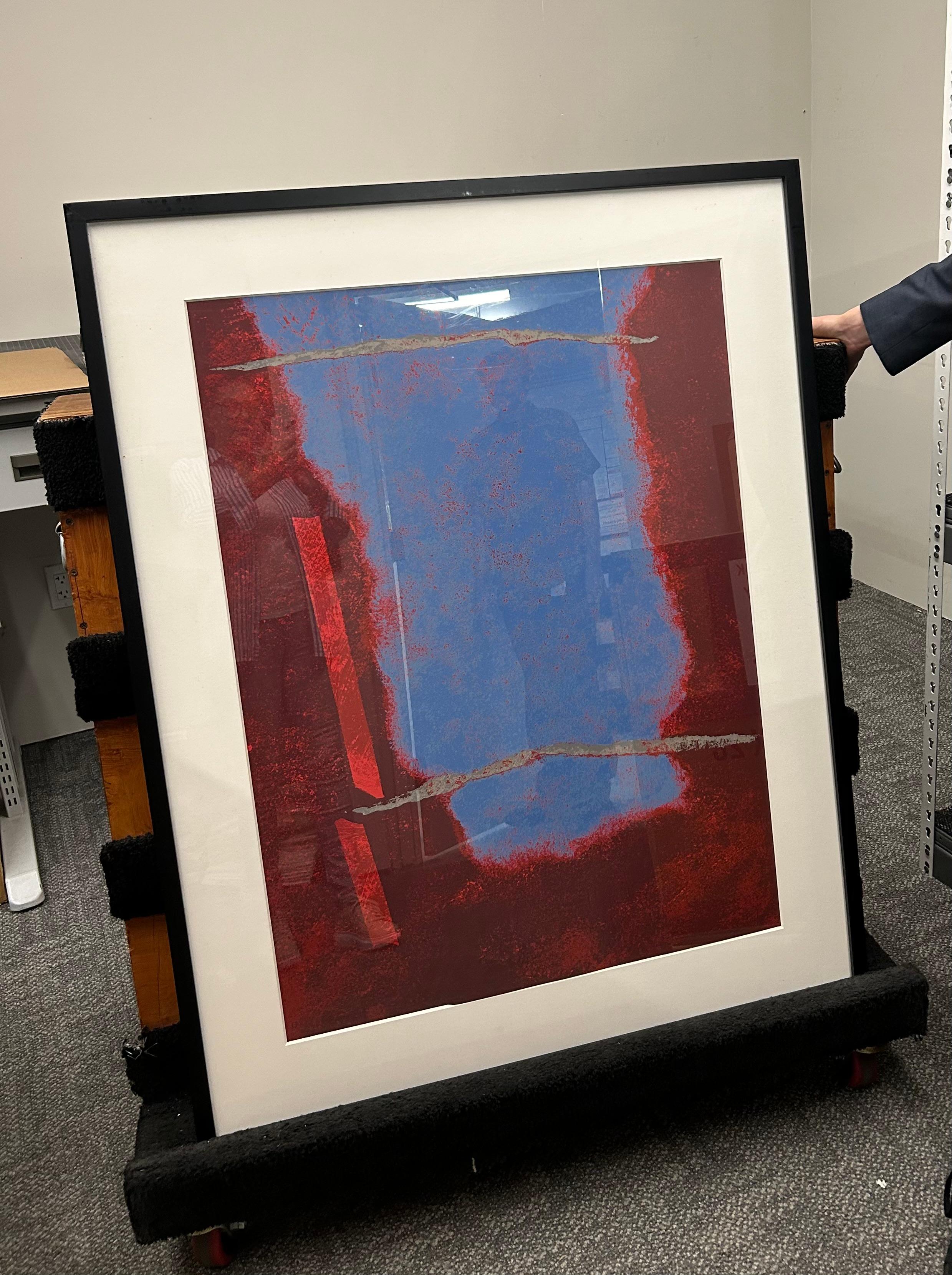 Campo dell'Infinito, Lefkada Serie: 
Senza titolo, serigrafia a colori, su T.H. Carta Saunders, 1977, firmata a matita.


Pubblicato da Marlborough Graphics, New York.

Ottime condizioni.


Foglio: 373⁄4 x 277⁄8 pollici (959 x 708
