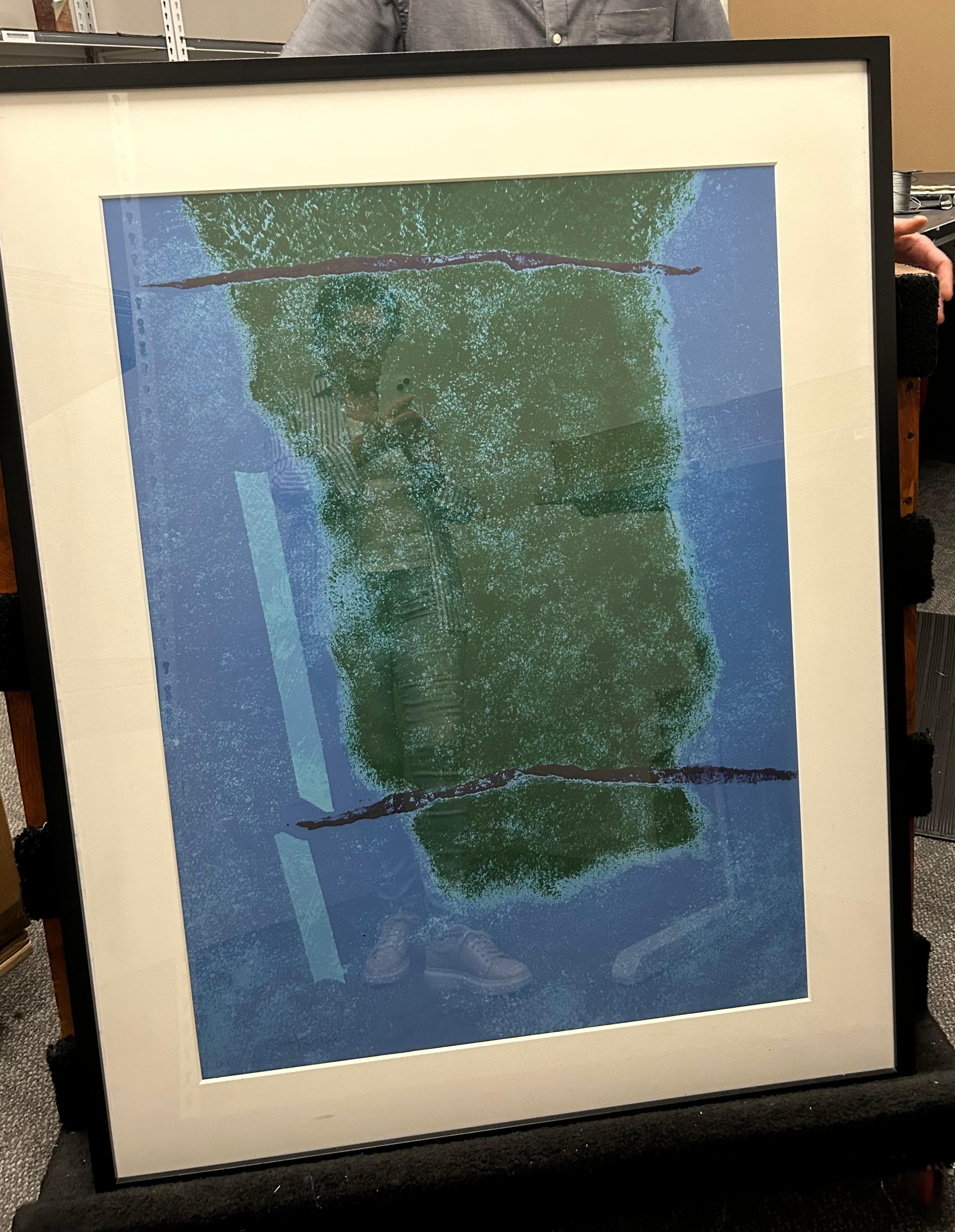 Senza titolo dalla serie Infinity Field, Lefkada - Print Color-Field di Theodoros Stamos