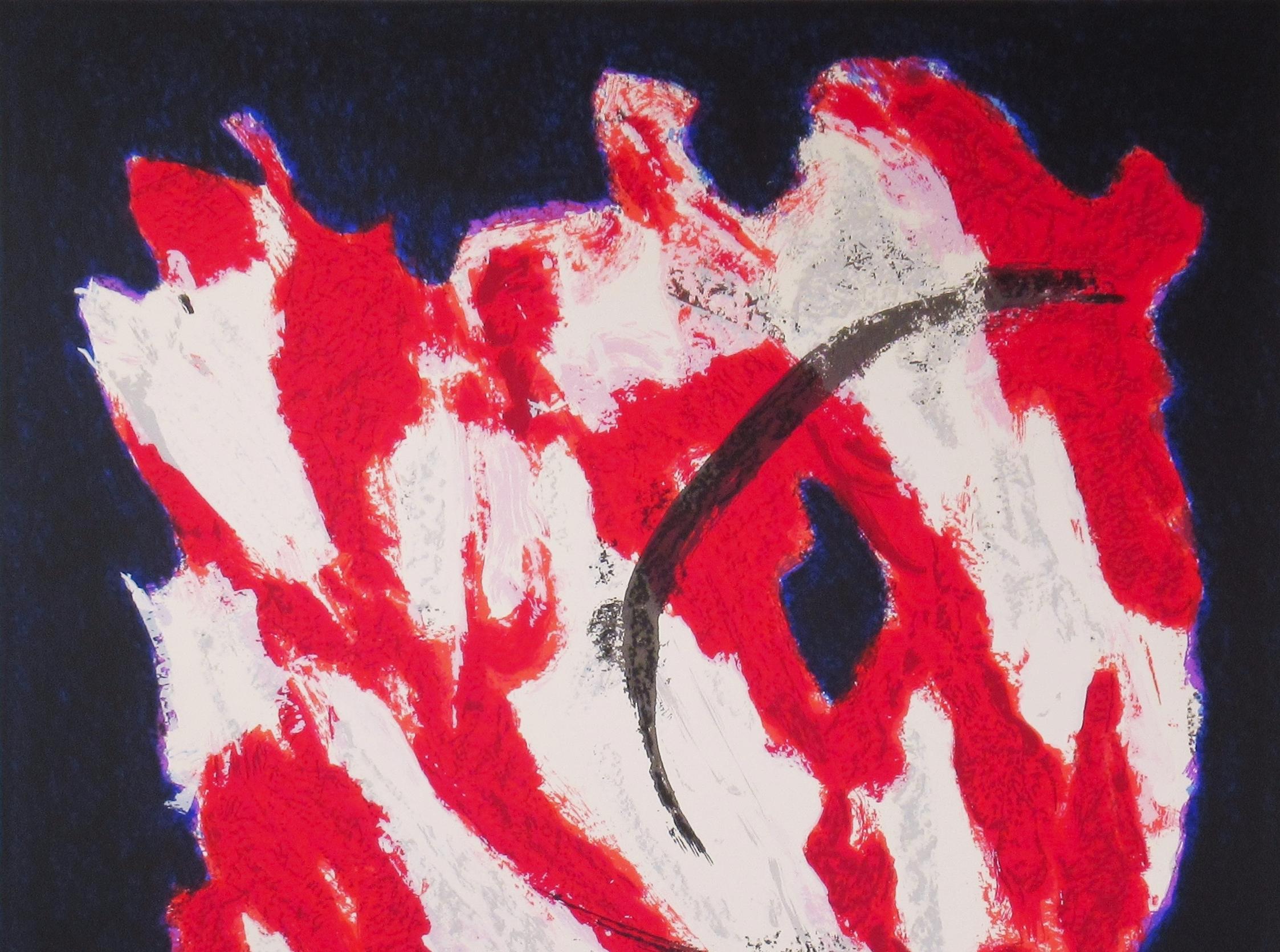 Sin título #i - Print Expresionismo abstracto de Theodoros Stamos