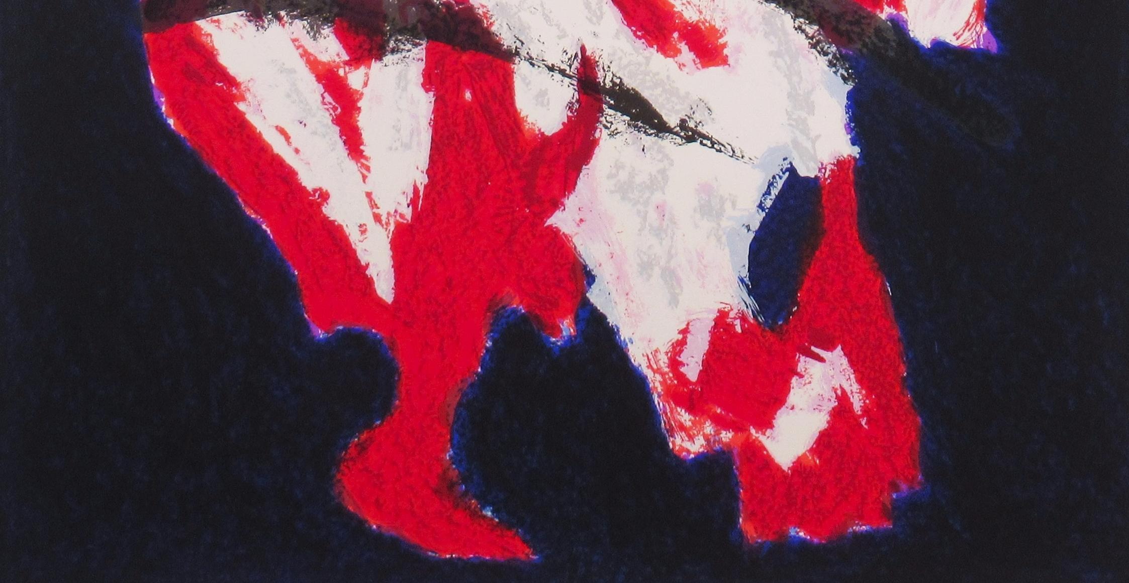 Sin título #i - Abstract Print Negro de Theodoros Stamos