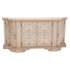 Theodre Alexander Venetion Stil bemaltes Sideboard oder Anrichte