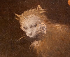 The fortune teller, cards. Theodule Ribot