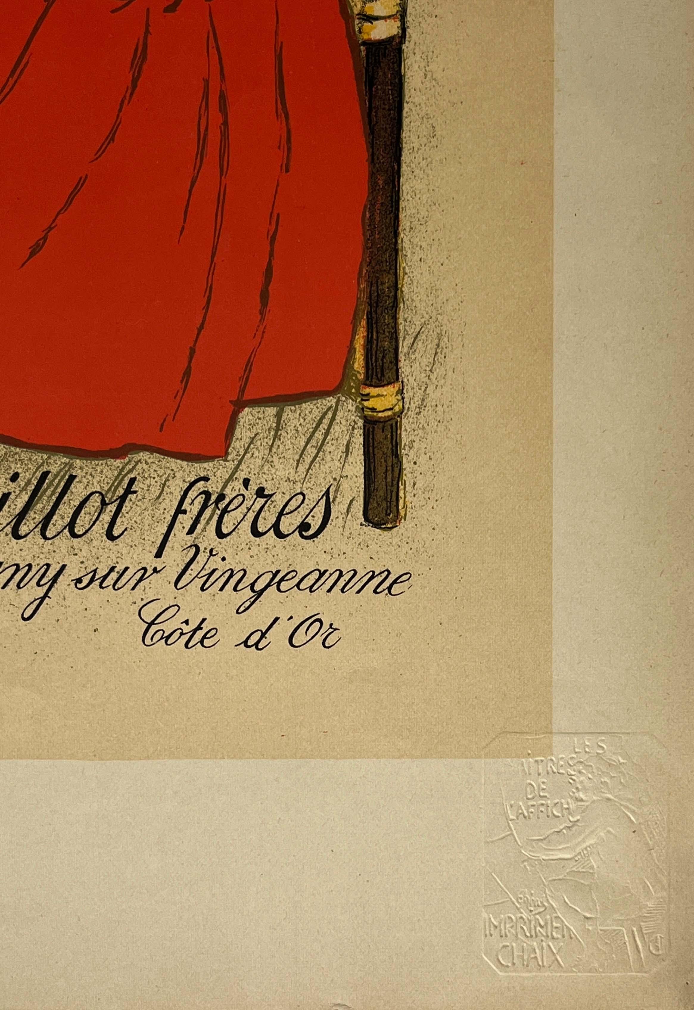 1897 Original Poster - Les Maîtres de l'affiche Pl. 95 Lait pur de la Vingeanne im Angebot 1