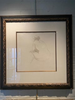 "Femme Nue" by Steinlen