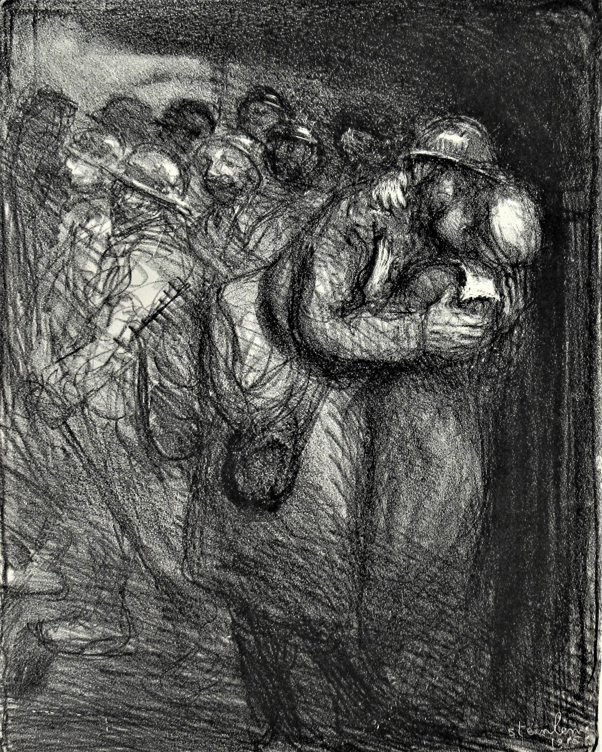 l'Adieu (The Fairwell) - Print by Théophile Alexandre Steinlen