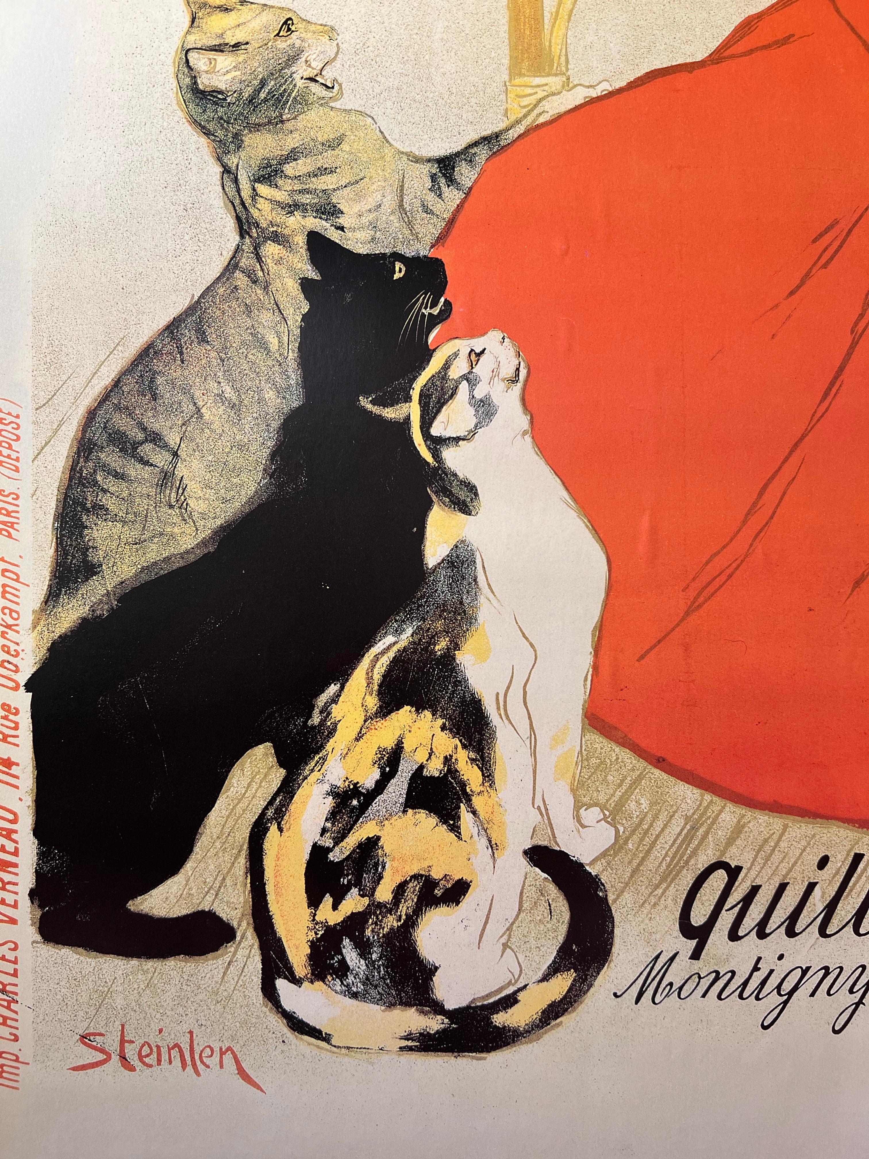 Lait pur de la Vingeanne (Pure Milk from Vingeanne), Lithographic poster. - Print by Théophile Alexandre Steinlen
