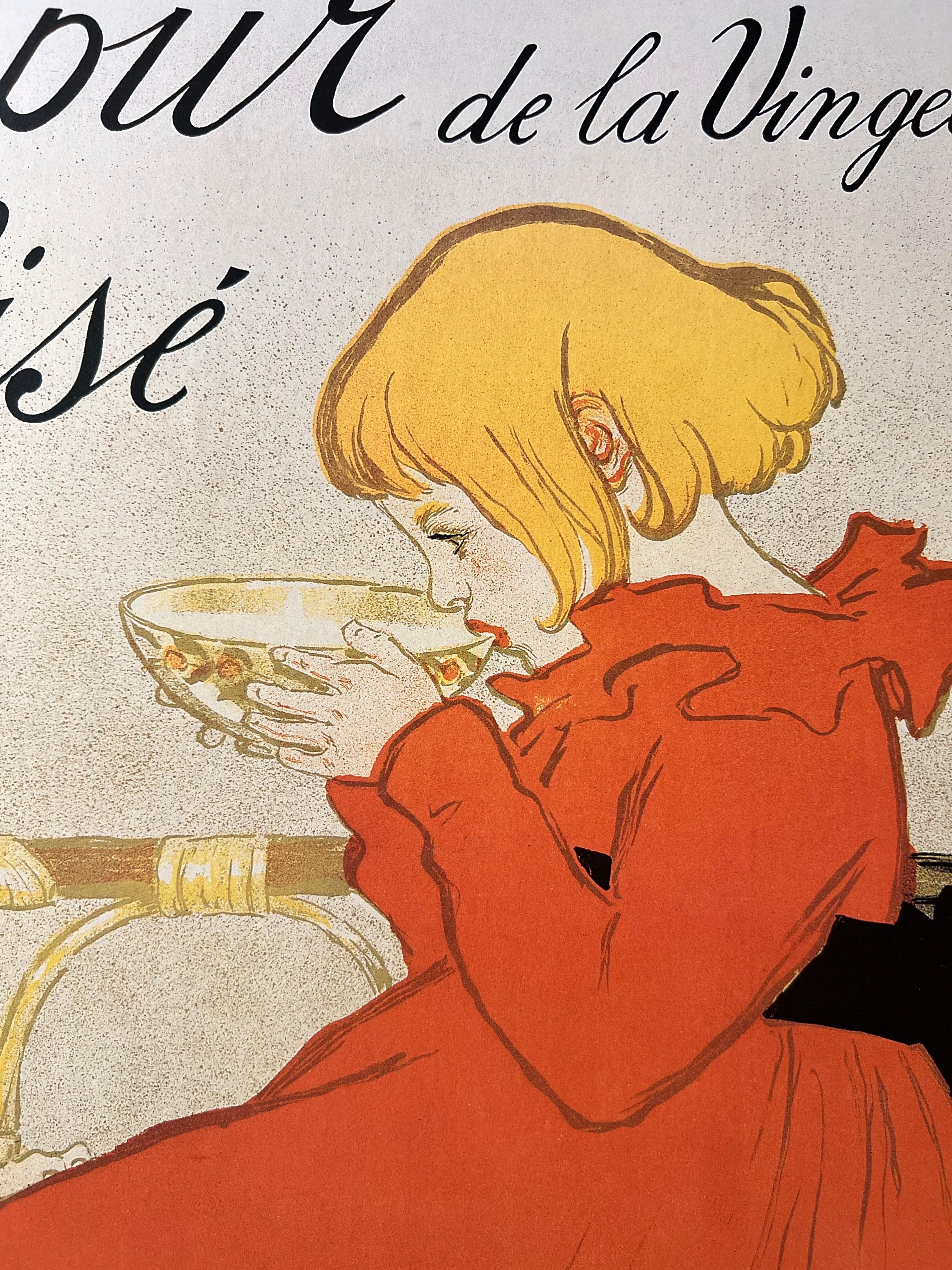 Lait pur de la Vingeanne (Pure Milk from Vingeanne), Lithographic poster. For Sale 1