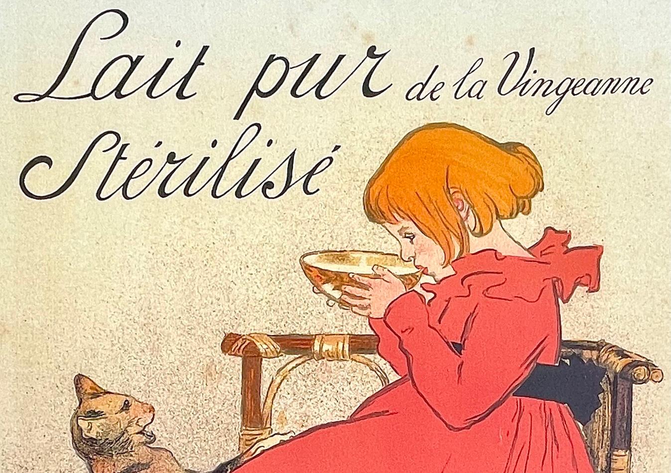 lait pur de la vingeanne sterilise poster