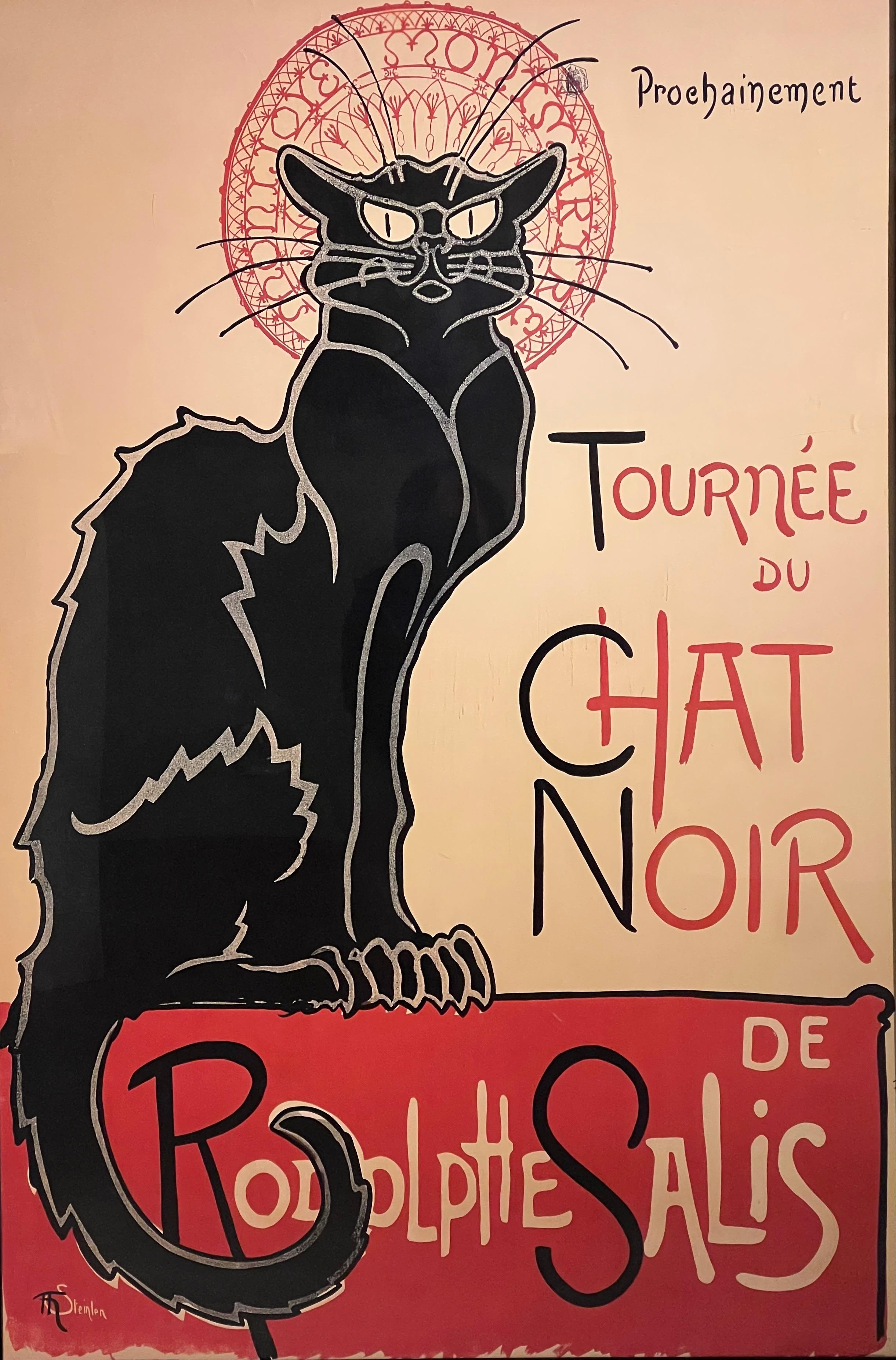 Prochainement, Tournée du Chat Noir avec Rodolphe Salis; Black cat.