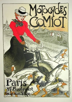 The Pretty Parisian and the Geese - Lithograph (Les Maîtres de l'Affiche), 1899