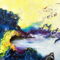 Between death and birth, Painting, Oil on Canvas