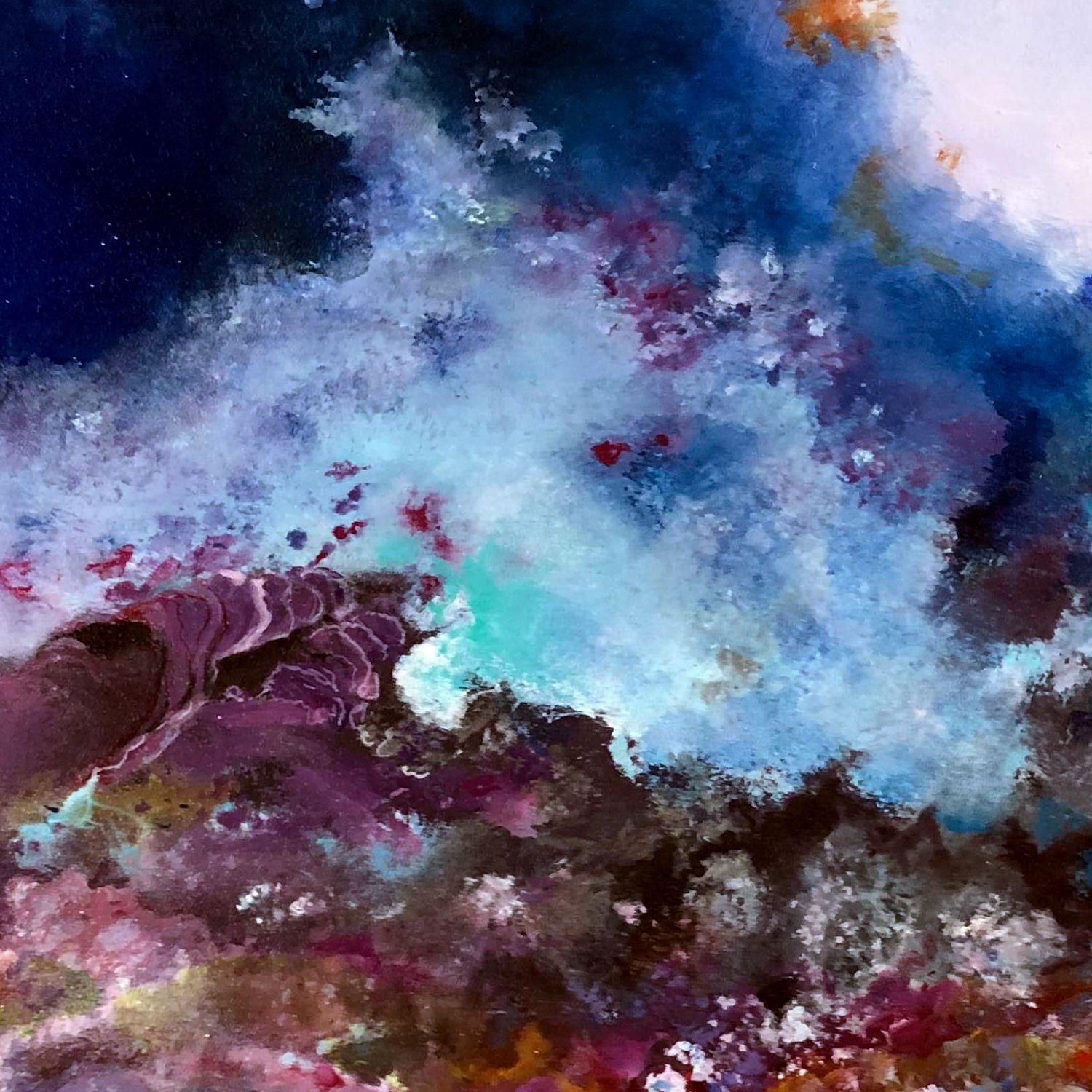Contemplación Opus VIII, Pintura, Óleo sobre lienzo en venta 2
