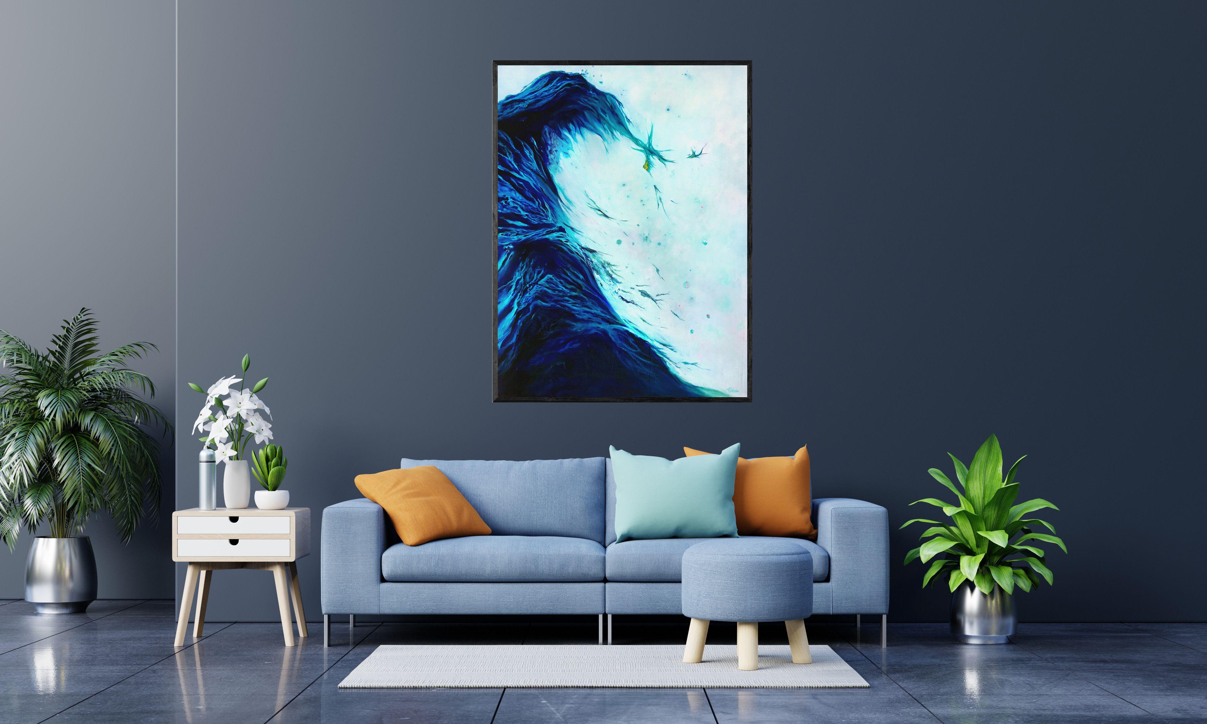 Contemplation Opus XIII, peinture, huile sur toile en vente 2