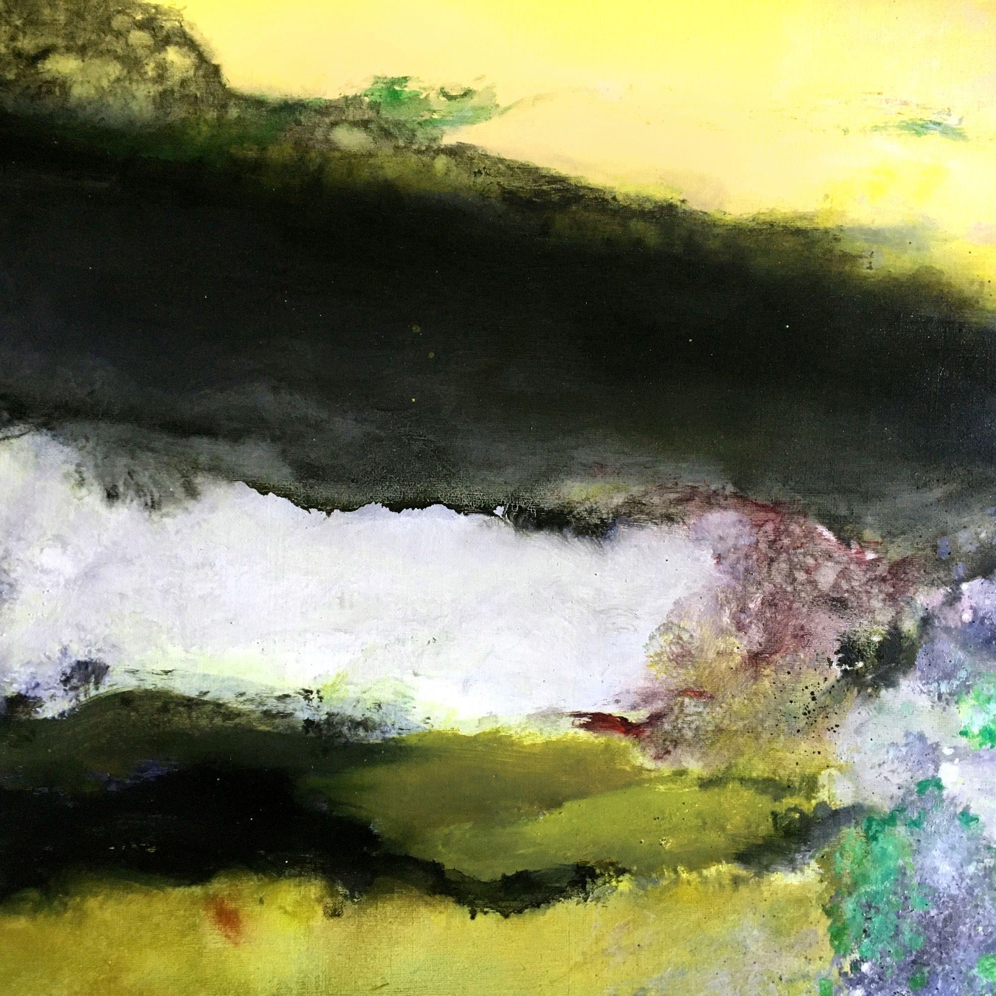 Correspondances opus VI, Pittura, Olio su tela - Painting Astratto di Theophile DELAINE