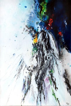 The indifference of the fireflies, Painting, Oil on Canvas