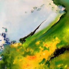 The spirit of the island Opus V -The source, Painting, Oil on Canvas