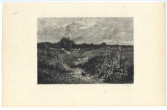 "Vaine Pature" etching
