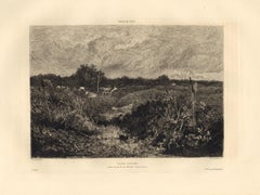 "Vaine Pature" etching