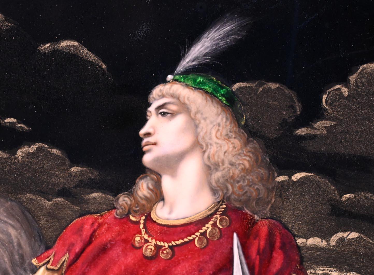 Néo-Renaissance Théophile Soyer, Plat ornemental de style Renaissance en vente