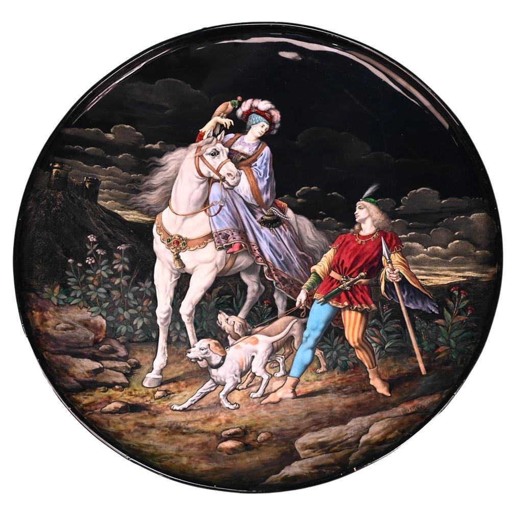Théophile Soyer, Plat ornemental de style Renaissance