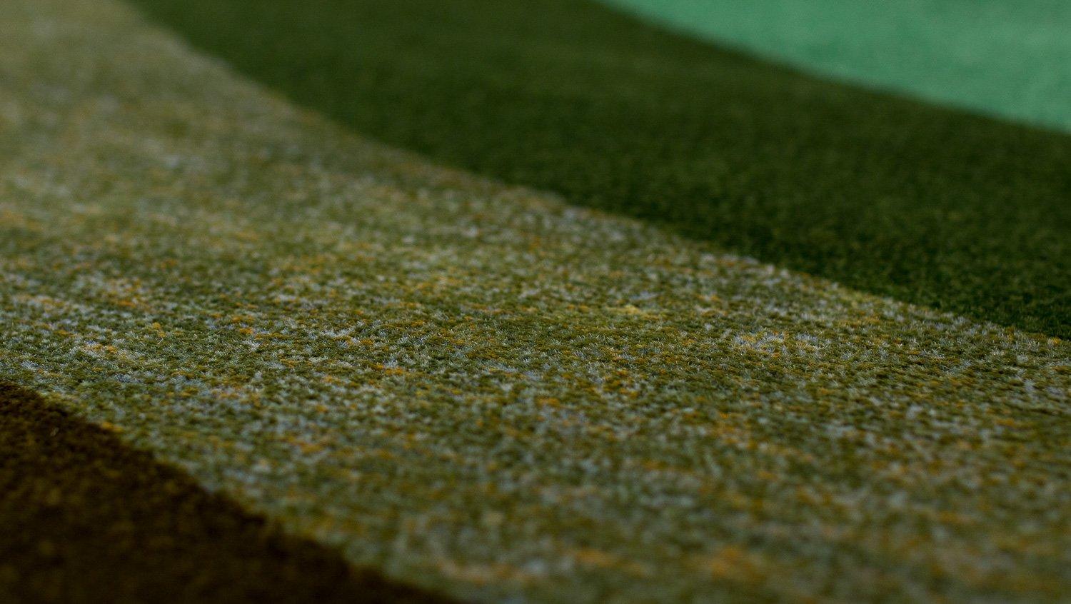 Tappeto in lana e seta Theoretical Color 42 Carini Carpets x Michelle Weinberg in vendita 1