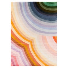 Tappeto in lana e seta Theoretical Color 42 Carini Carpets x Michelle Weinberg