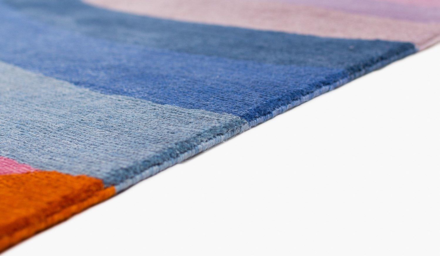 Tappeto in lana e seta Theoretical Color 49 Carini Carpets x Michelle Weinberg in vendita 6