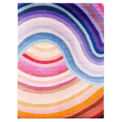 Theoretical Color 49 Carini Carpets x Michelle Weinberg Wool and Silk Area Rug