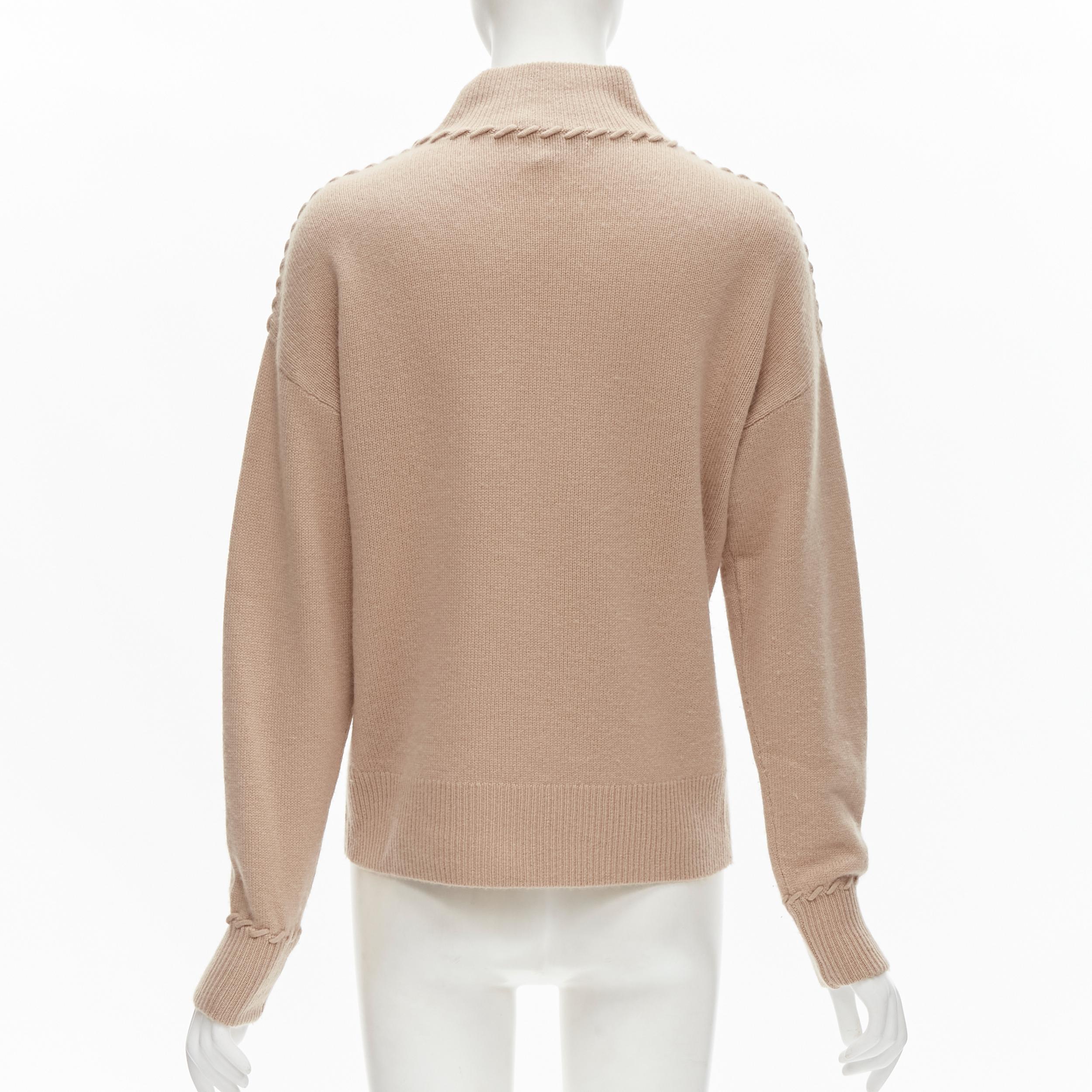Theory drop shoulder cashmere turtleneck sweater deals