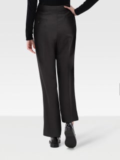 Pantaloni Theory neri larghi in lana vergine taglia XL