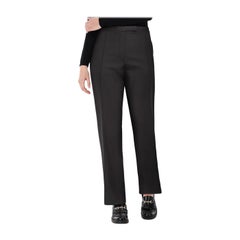 Theory Pantalon large en laine vierge noir Taille XL Theory Pantalon large en laine vierge noir Taille XL