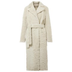 Theory Clairene Reversible Shearling Coat