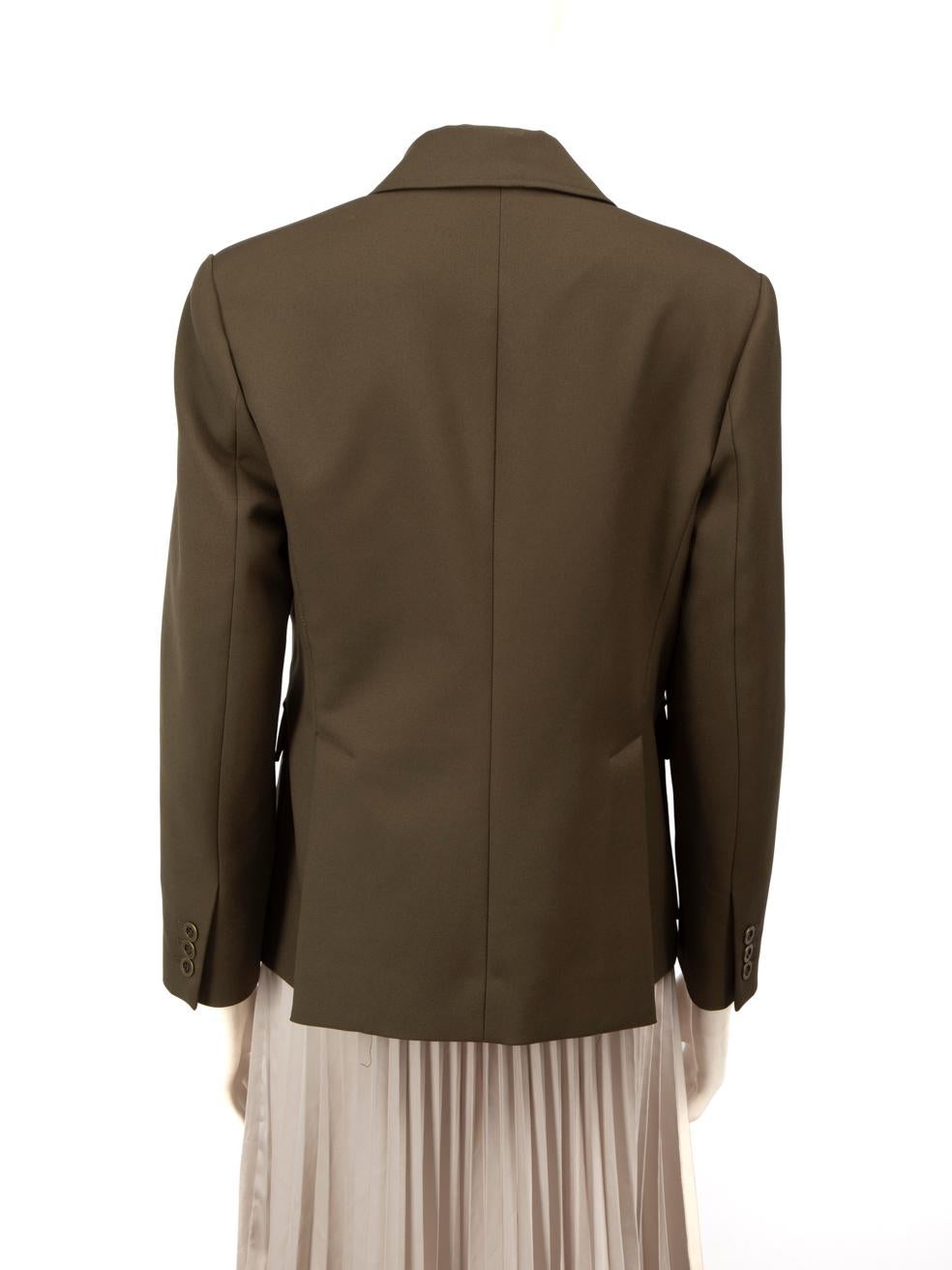 Black Theory Khaki Pocket Detail Blazer Size XL For Sale