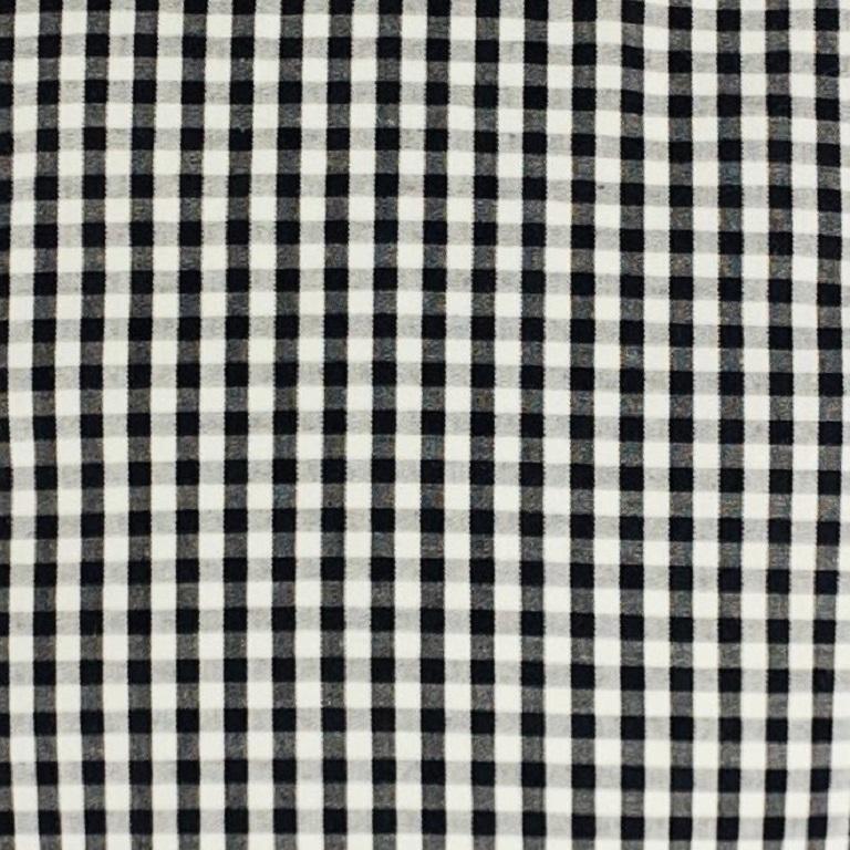 THEORY long sleeve shirt
in a black and white cotton fabric featuring a checkered pattern, spread collar, and button closure. Excellent Pre-Owned Condition. 

Marked:   S 

Measurements: 
 
Shoulder: 16 inches Chest: 42 inches Sleeve: 24.5 inches