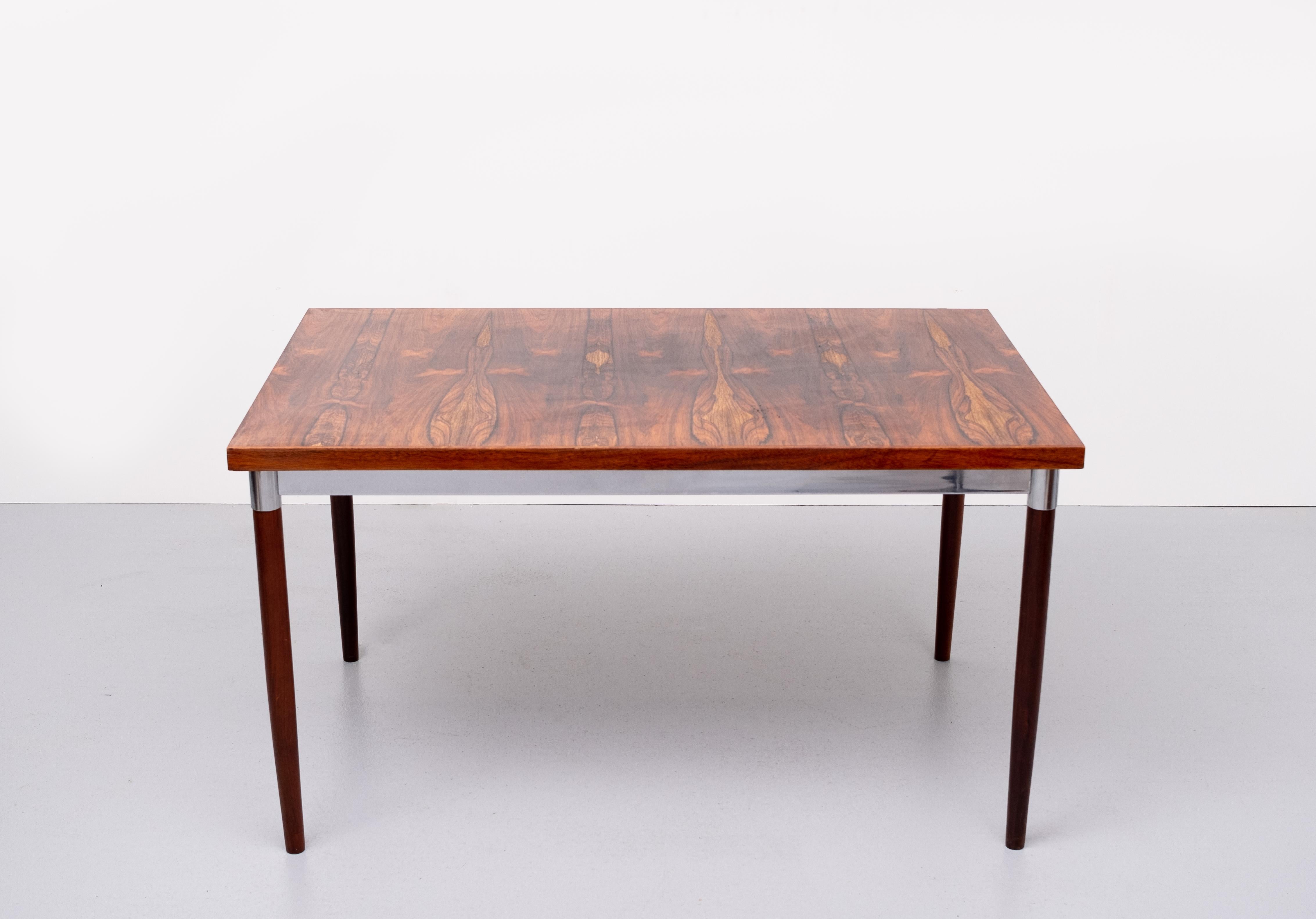 Late 20th Century Thereca Expendable wooden Dining Table, Holland, 1970s